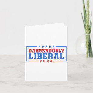 Carte Libéralement Dangereusement Faible Vote Échoué