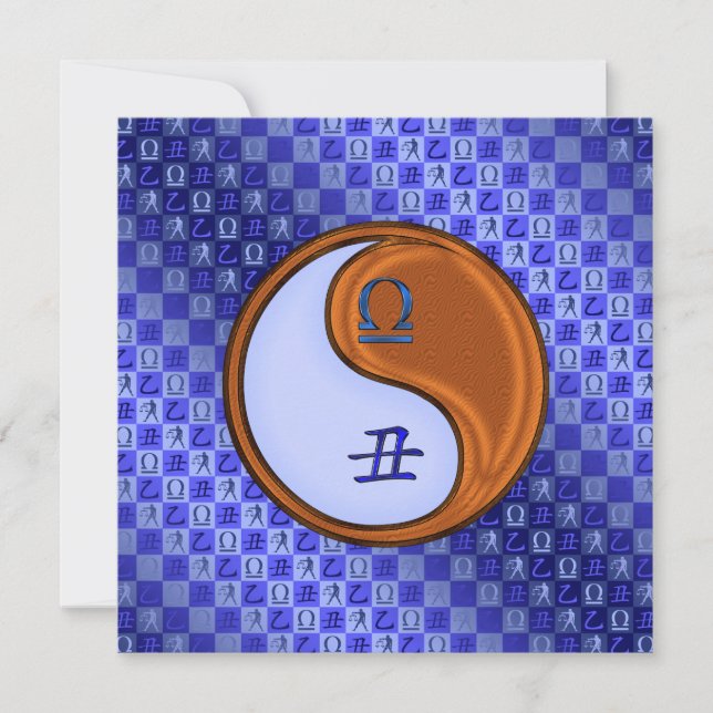 Carte Libra & Bois Ox (Devant)