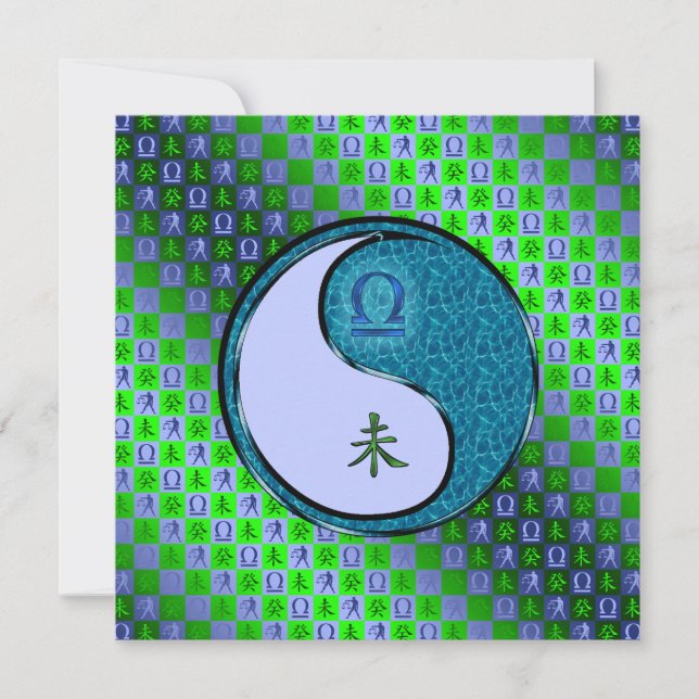 Carte Libra & Water Goat (Devant)