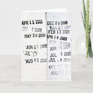 Carte Library date Stamp