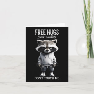 Carte Libre Hugs Juste À Casser Ne Touchez Pas Moi Racoo