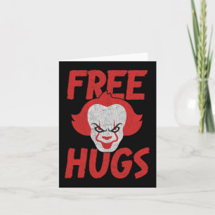 Carte Libre Hugs Killer Effrayant Clowns Vêtements Pour 