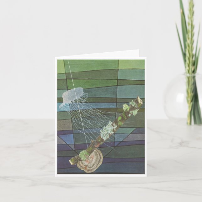 Carte Lichen cette méduse - (Devant)