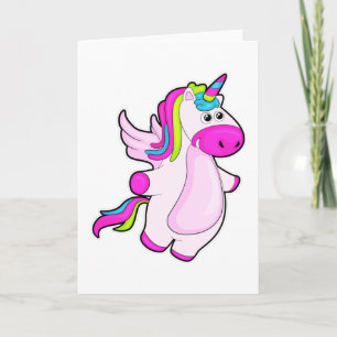 Carte Licorne en vol