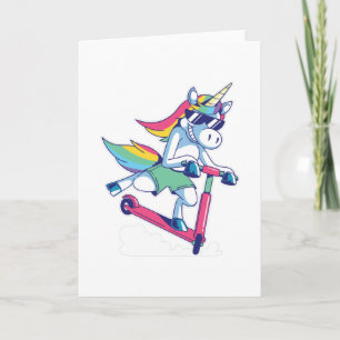 CARTE LICORNE MIGNON POMPIER