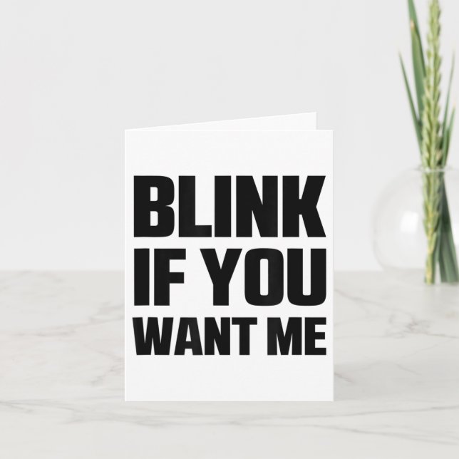 Carte Lier Si Vous Voulez Moi Drôle Citations Cool Graph (Devant)