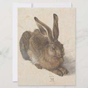 Carte Lièvre (par Albrecht Dürer)