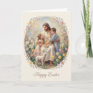 Carte Lift Up Your Eyes Easter Card