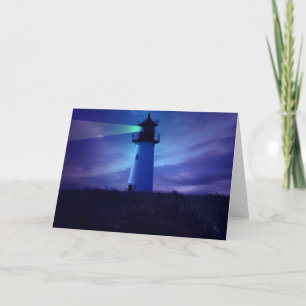 Carte Lighthouse Beacon Greeting Cards