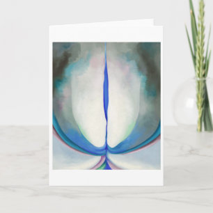 Carte Ligne bleue   Georgia O'Keeffe  