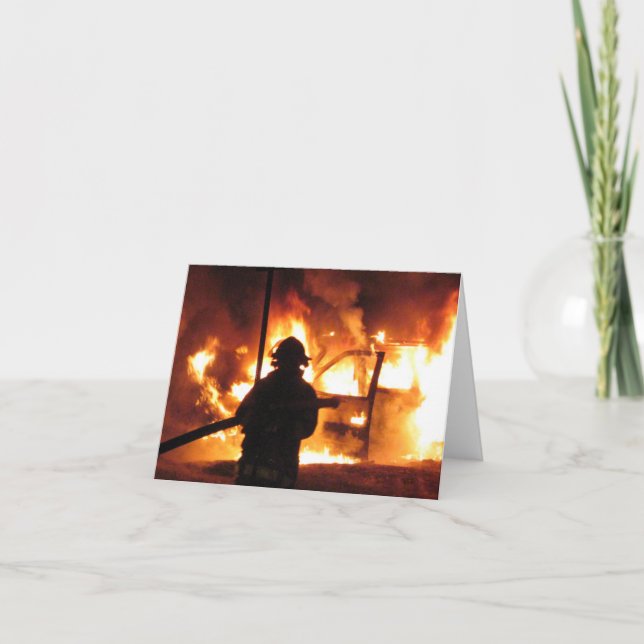 Carte Ligne de pompier (Devant)