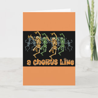 Carte Ligne du choeur d'Halloween