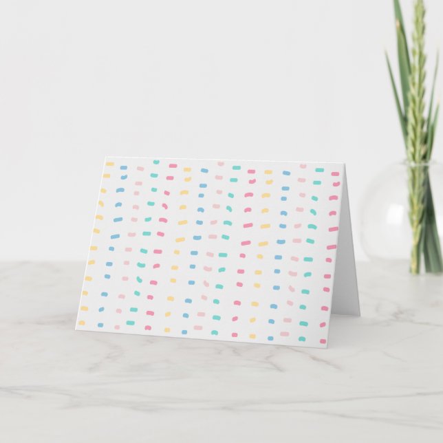 Carte lignes de motif (Devant)