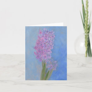 Carte Lilac rose Hyacinth