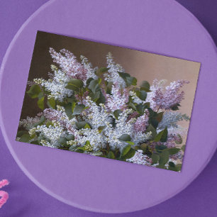 Carte Lilacs vintages