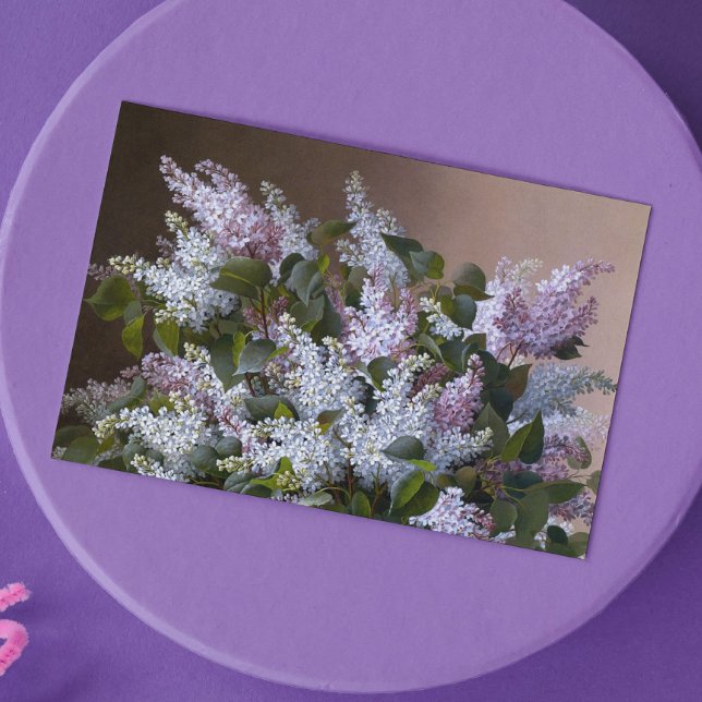 Carte Lilacs vintages (Créateur téléchargé)