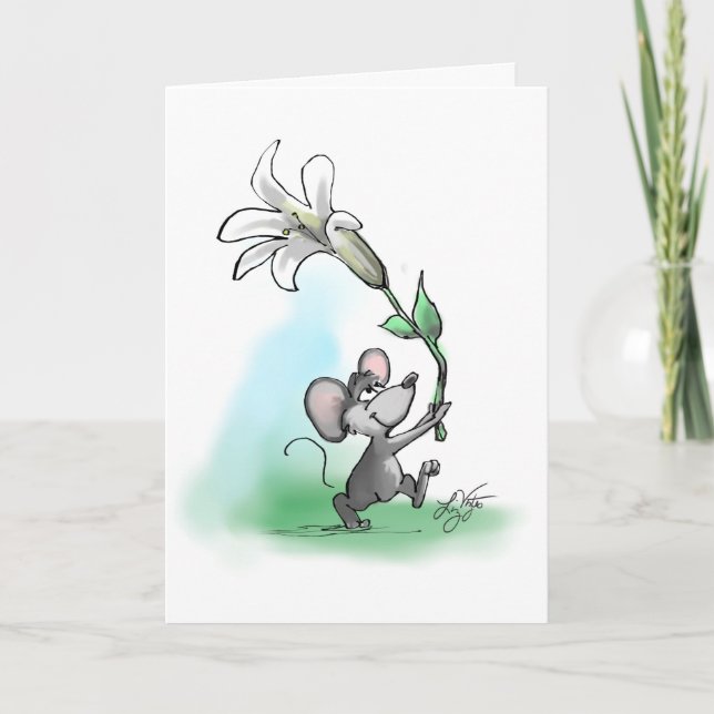 Carte Lilas de Pâques de Moe (Devant)