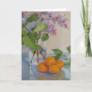 Carte Lilas roses