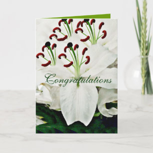 Carte Lilies Blanches_