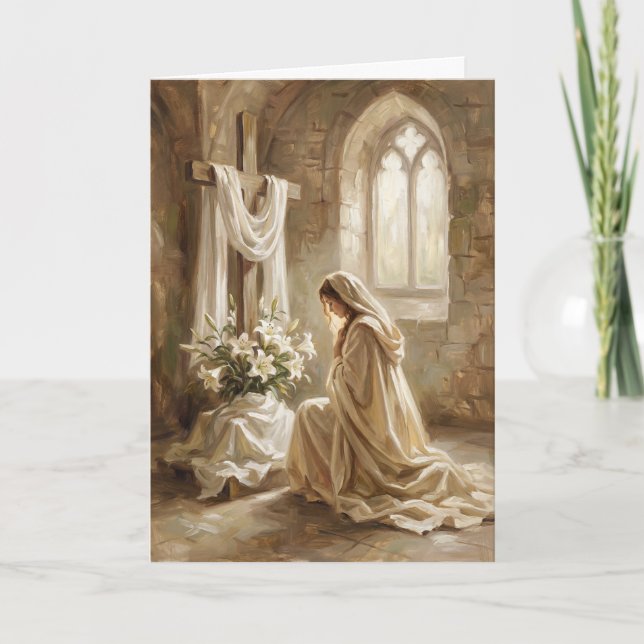 Carte Lilies of His Love Easter Card (Devant)