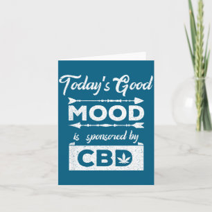 Carte L'illustration CBD parrainée par Today's Good Mood