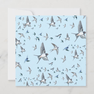 Carte L'Illustration De L'Avalière Volante