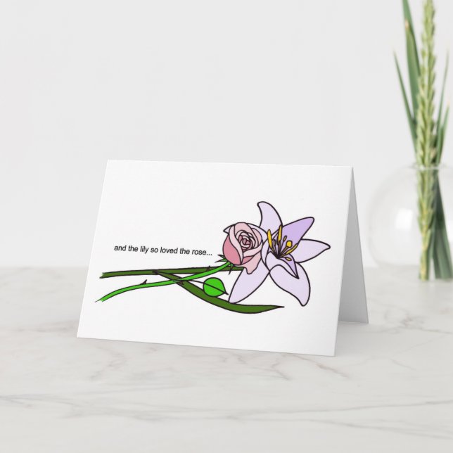 Carte Lily and (Devant)