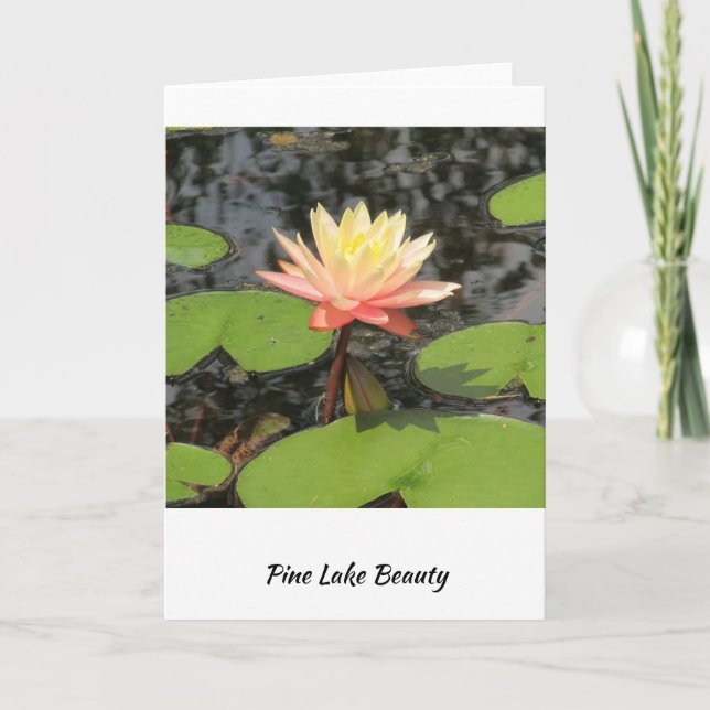 Carte Lily Pad beauté! (Devant)