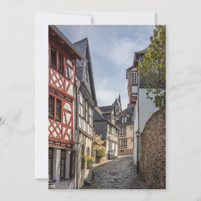 Carte Limburg Lahn Allemagne (Devant)