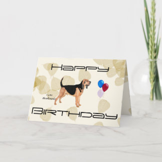 Carte Limier sur le feuille bronzage