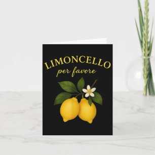 Carte Limoncello Par Faveur Chemises Italiennes Pour Fem
