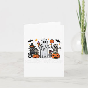 Carte L'inclusion n'est pas effrayant Slp Halloween Ense