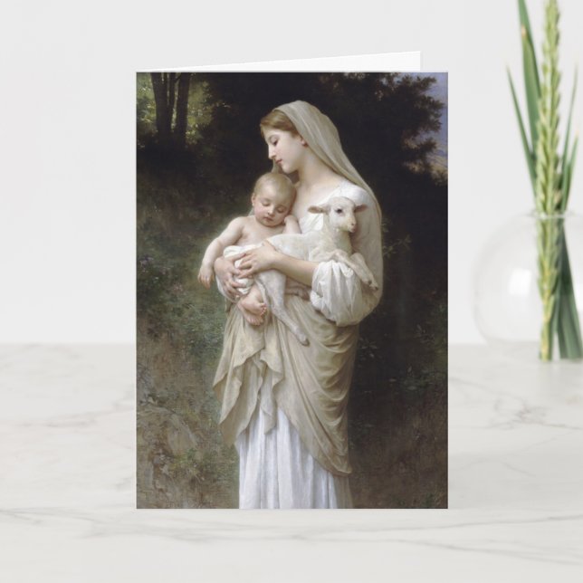 Carte L'Innocence, William-Adolphe Bouguereau (Devant)
