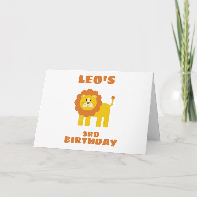 Carte Lion (Devant)