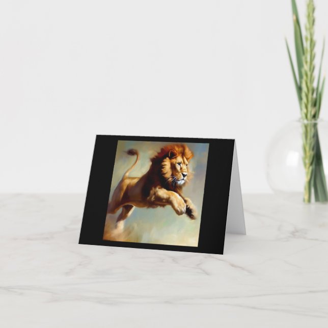 Carte Lion (8) Chat sauvage (Devant)