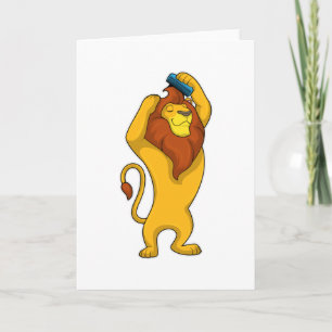 Carte Lion à crinière