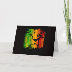 Cartes De Vœux Rasta Reggae Zazzle Fr