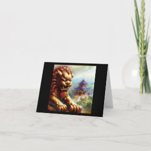 Carte Lion Foo Chinois (27)