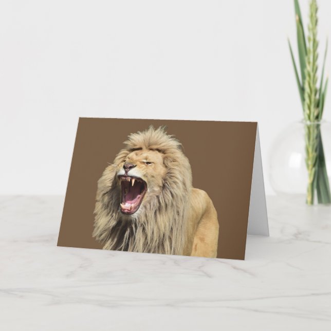 Carte Lion haute tension (Devant)