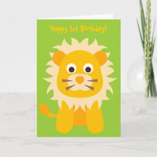 Carte Lion mignon
