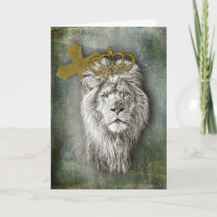 Carte Lion of Judah Greeting Card