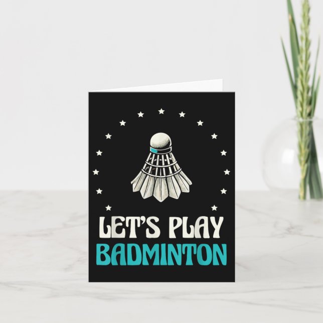 Carte Lire les étoiles de Volant de badminton (Devant)