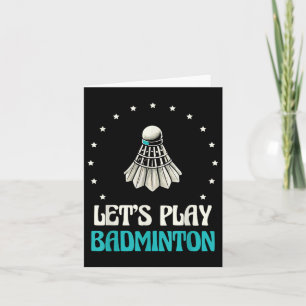 Carte Lire les étoiles de Volant de badminton
