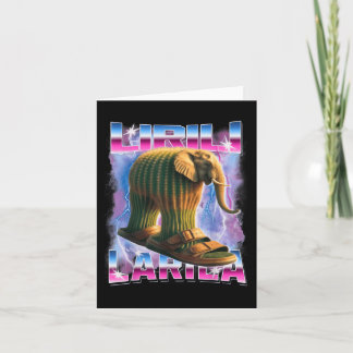 Carte Lirili-larila Italienne brainrot Funny Gen Z Homme