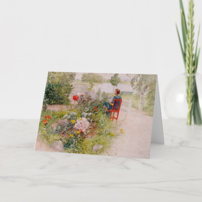 Carte Lisbeth dans le jardin d'agrément (Devant)