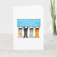 List Congratulations de doyen