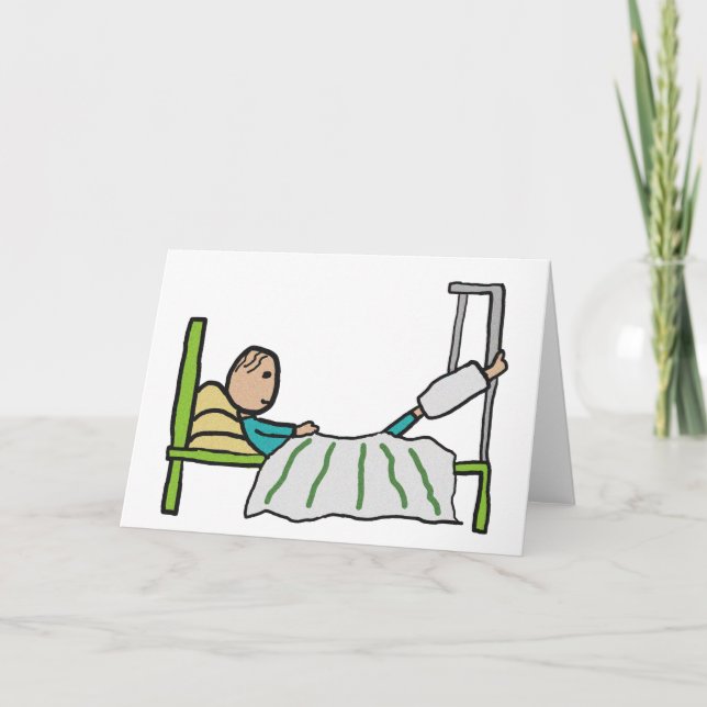 Carte Lit d'hôpital (Devant)