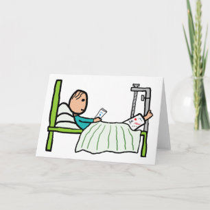 Carte Lit d'hôpital