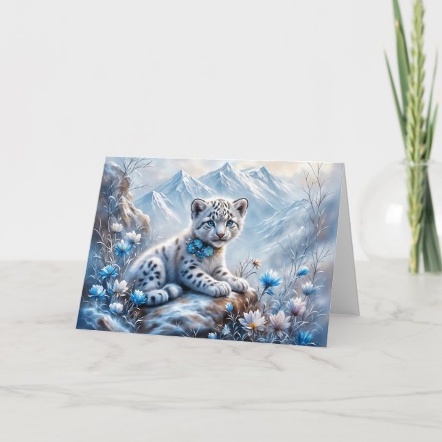 Carte Little Blue Eyes (Devant)