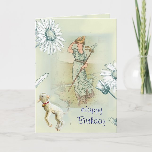 Carte Little Bo Peep Joyeux anniversaire (Devant)